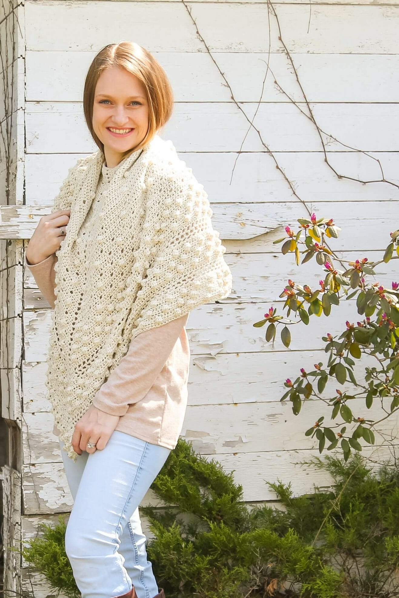 How to Crochet a Wrap - Life + Yarn easy crochet pattern