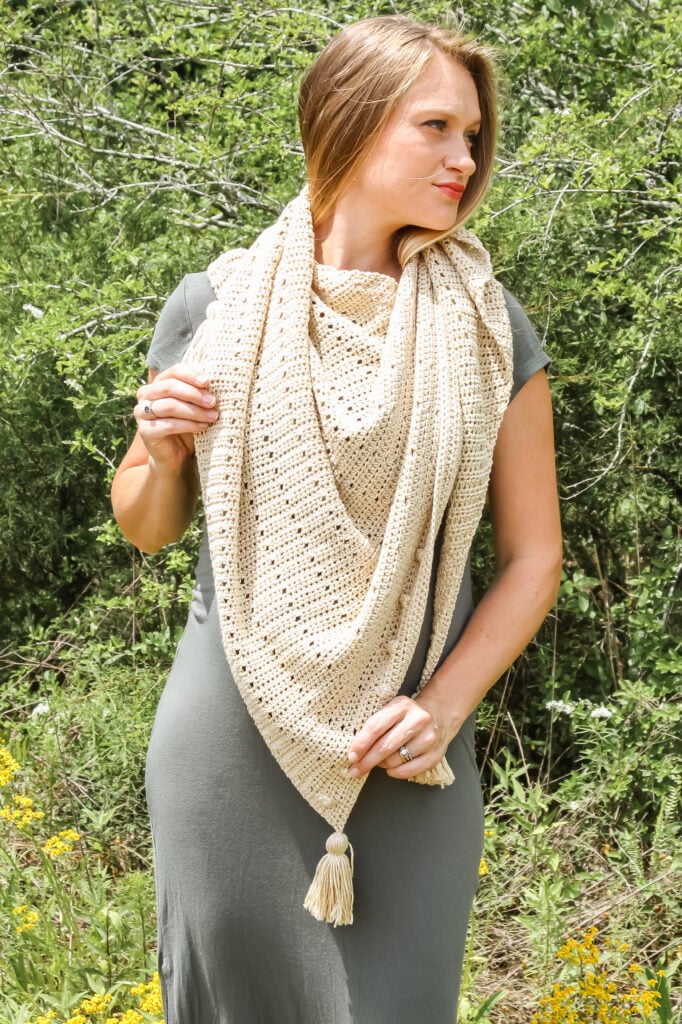 Free Crochet Wrap Pattern - Life + Yarn