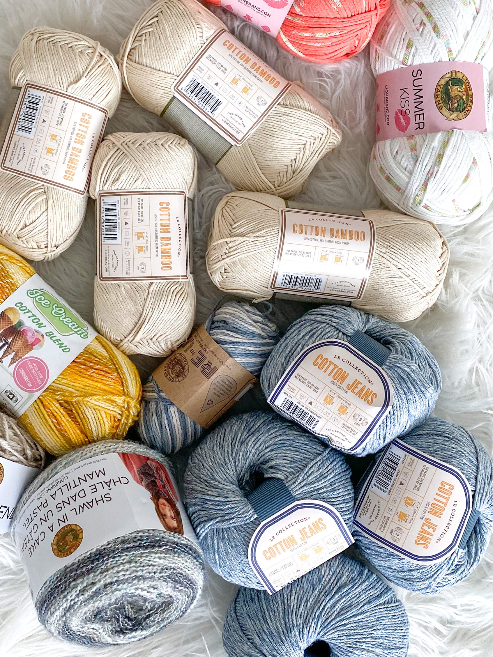 Lion Brand Truboo: Yarn Review  Yarn, Crochet kit, Summer yarn