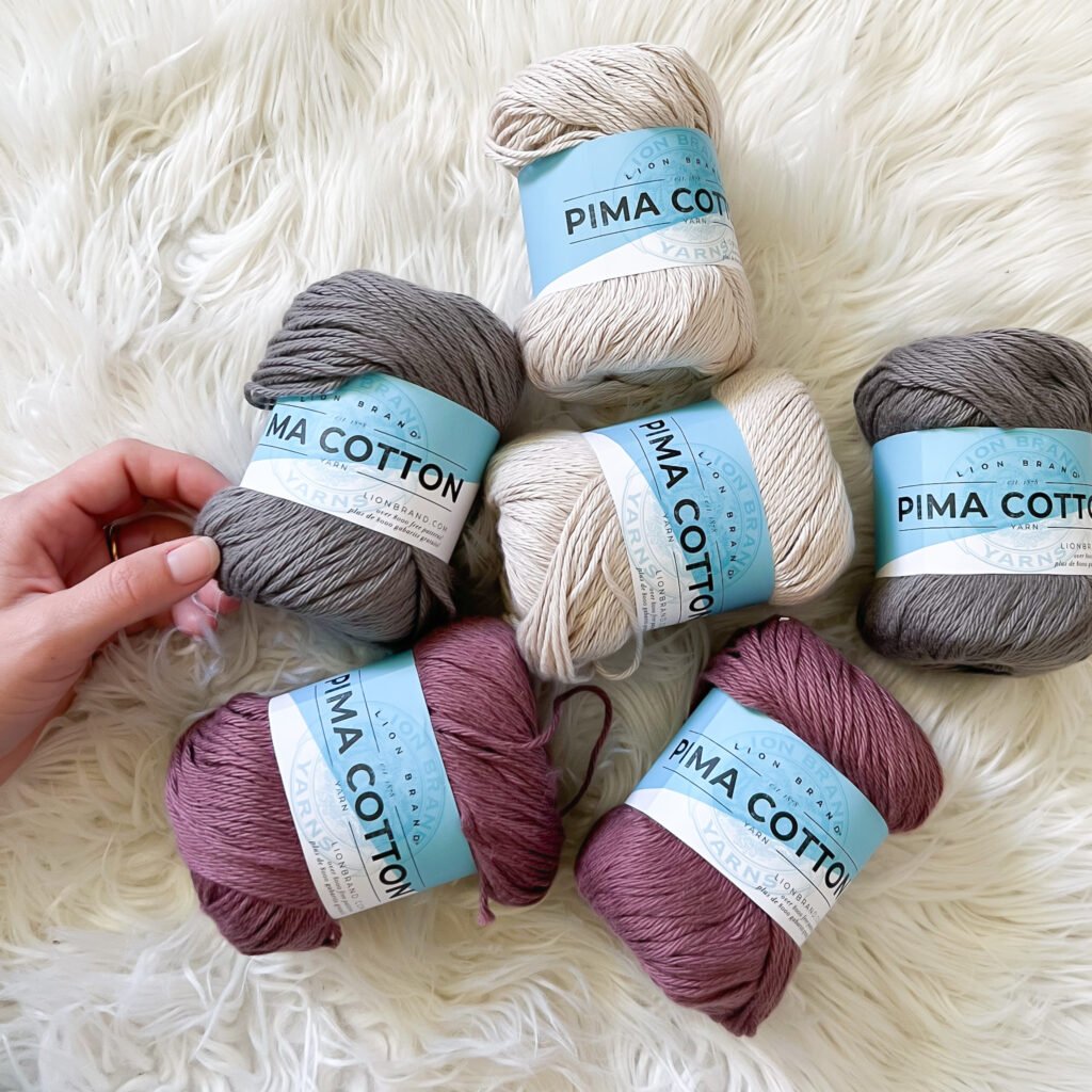 Lion Brand Comfy Cotton Blend Yarn-Fireside 756-711 - GettyCrafts