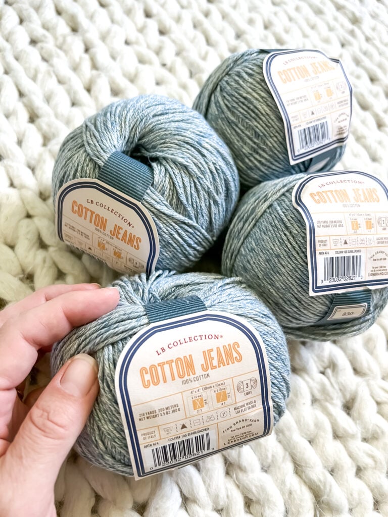 Recycled Washable Cotton Blend Yarn , Breathable Cotton Acrylic