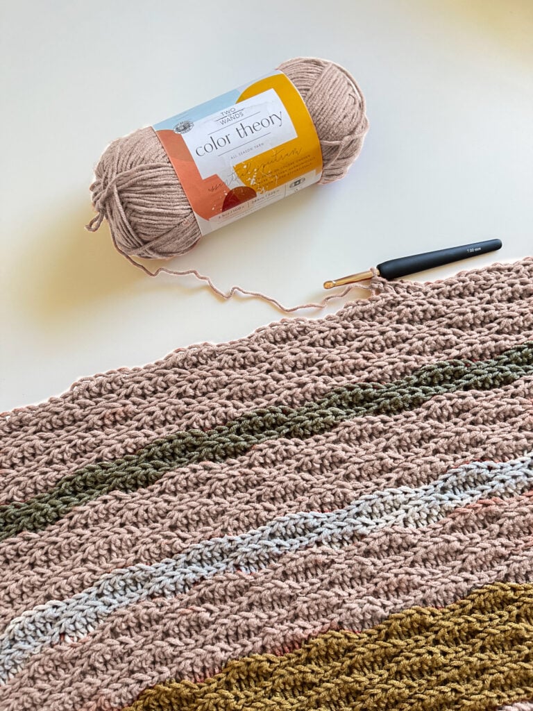 multi color blanket