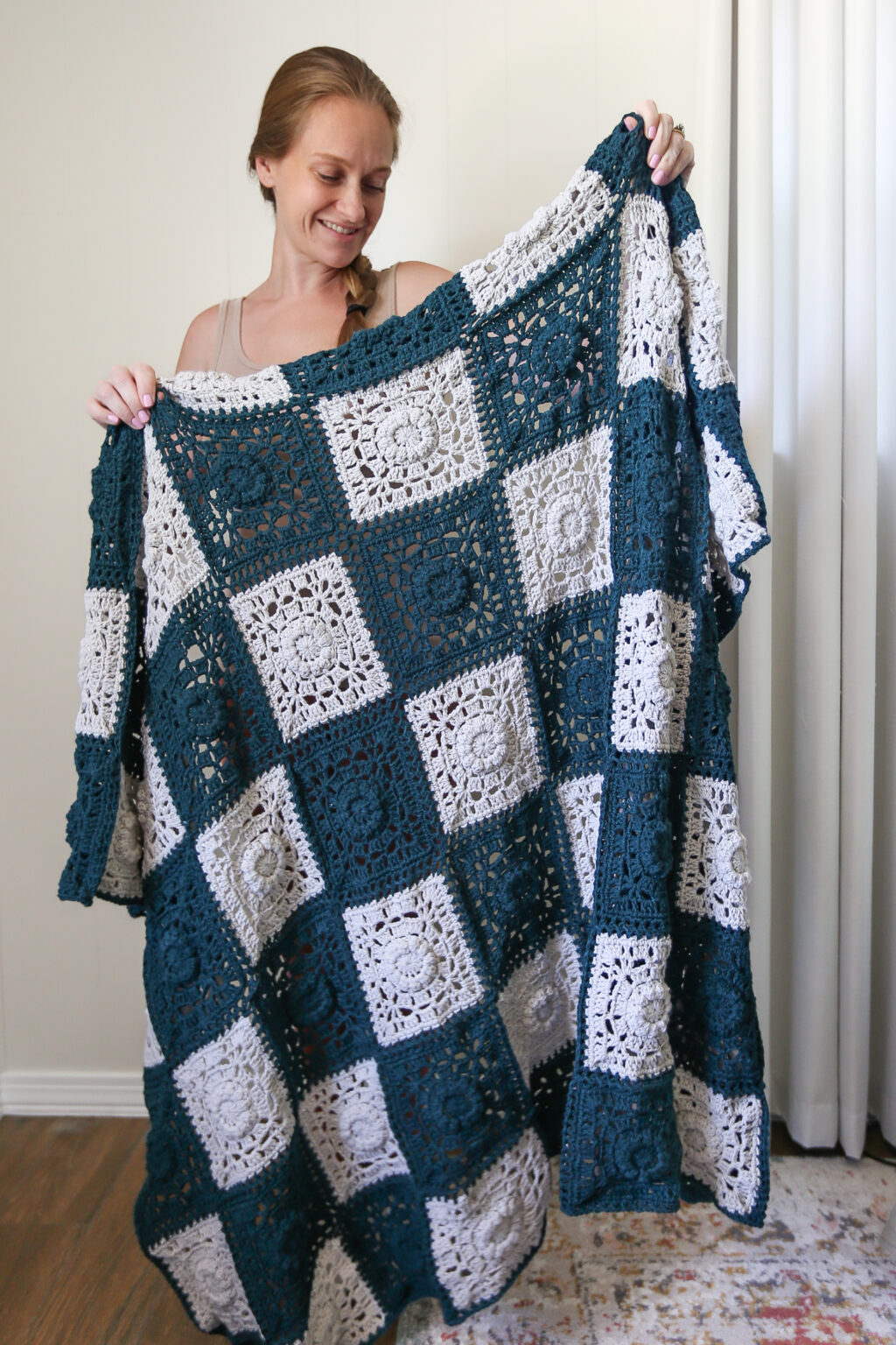 Free Quick ONE Day Crochet Blanket Pattern Easy for Beginners - Life + Yarn