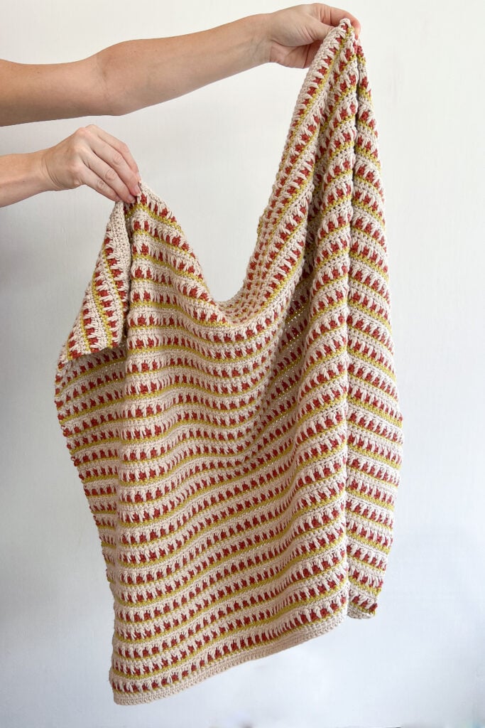 Modern Heirloom Crochet Baby Blanket