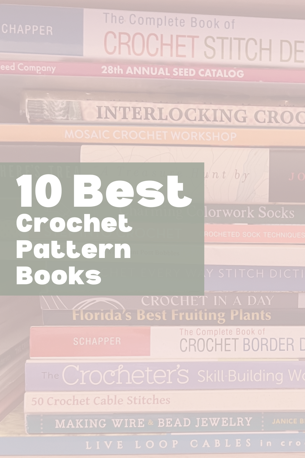 10 Best Crochet Pattern Books for Designers