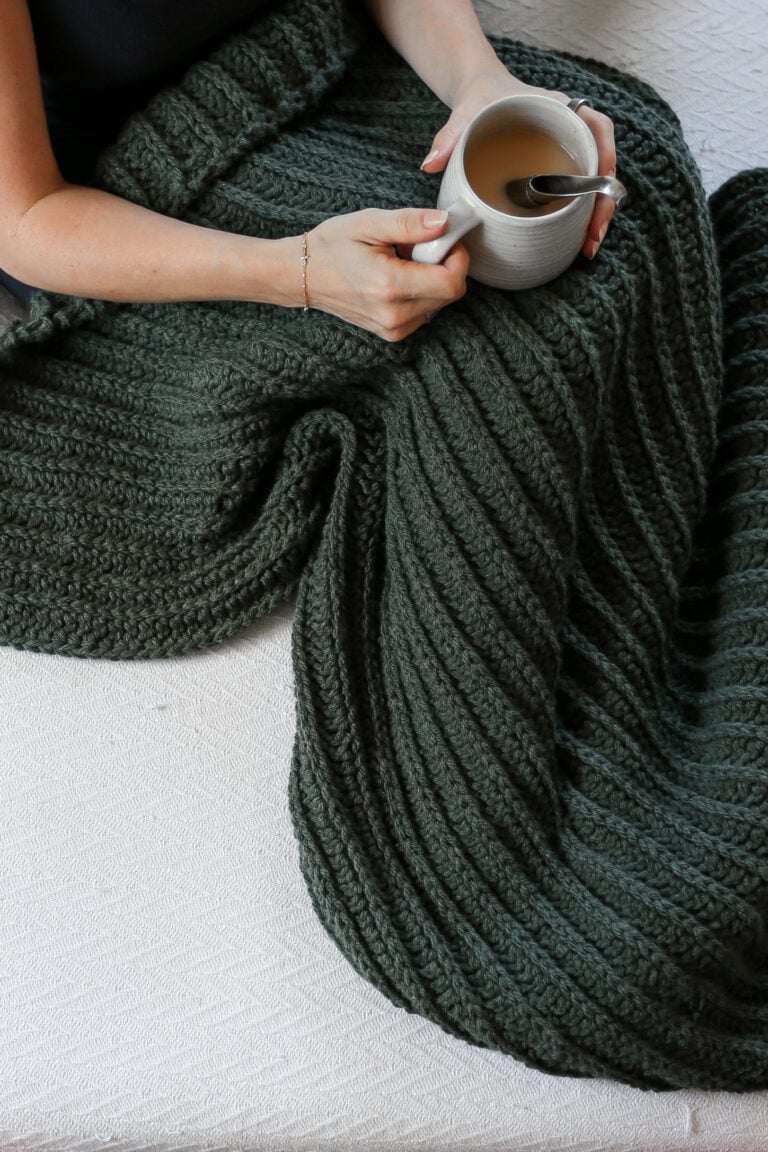simple crochet blanket for beginners