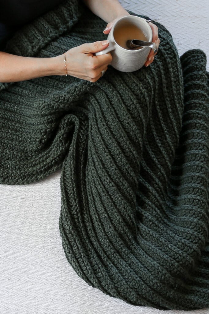 simple crochet blanket for beginners