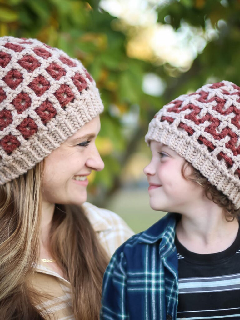 Super Quick Free Bulky Crochet Hat Pattern Reversible Beanie