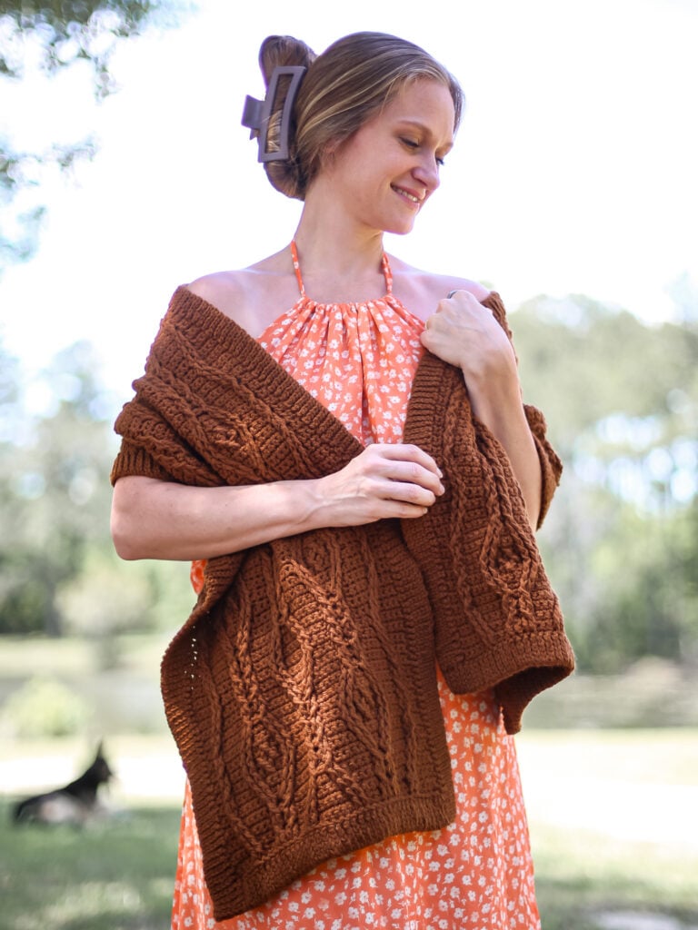 Free Crochet Blanket Wrap Pattern for Any Season