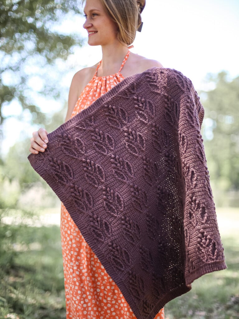 Free Classic Baby Blanket Crochet Pattern – Beautiful Vintage Style