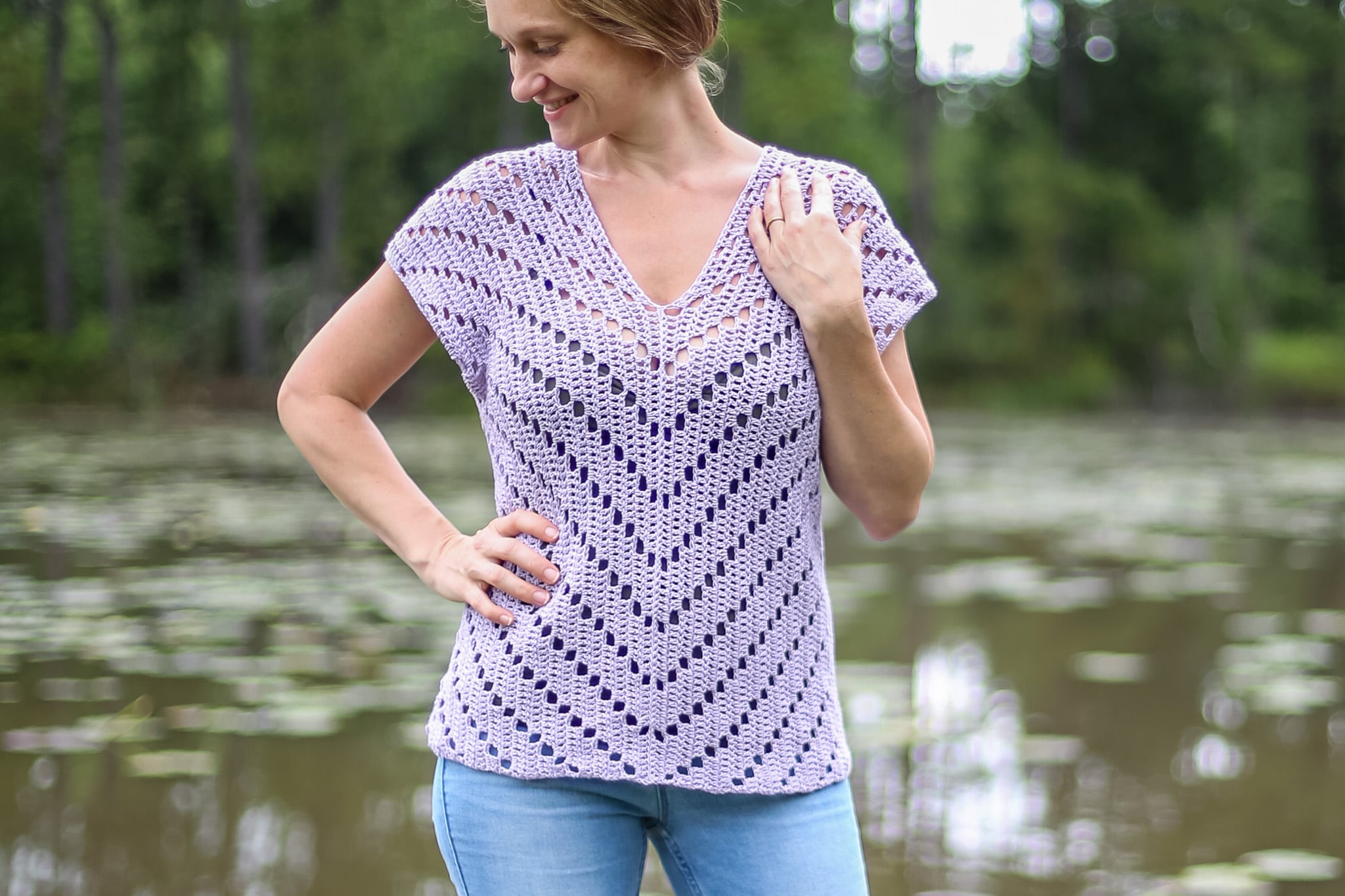 crochet summer top
