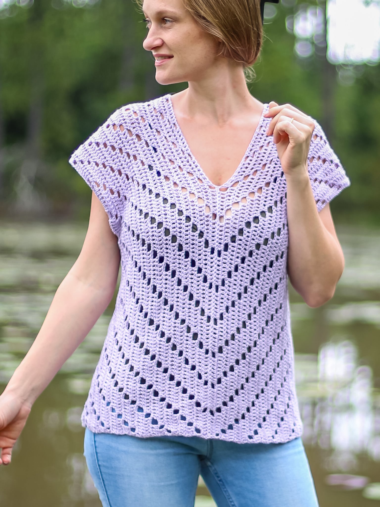 simple crochet top
