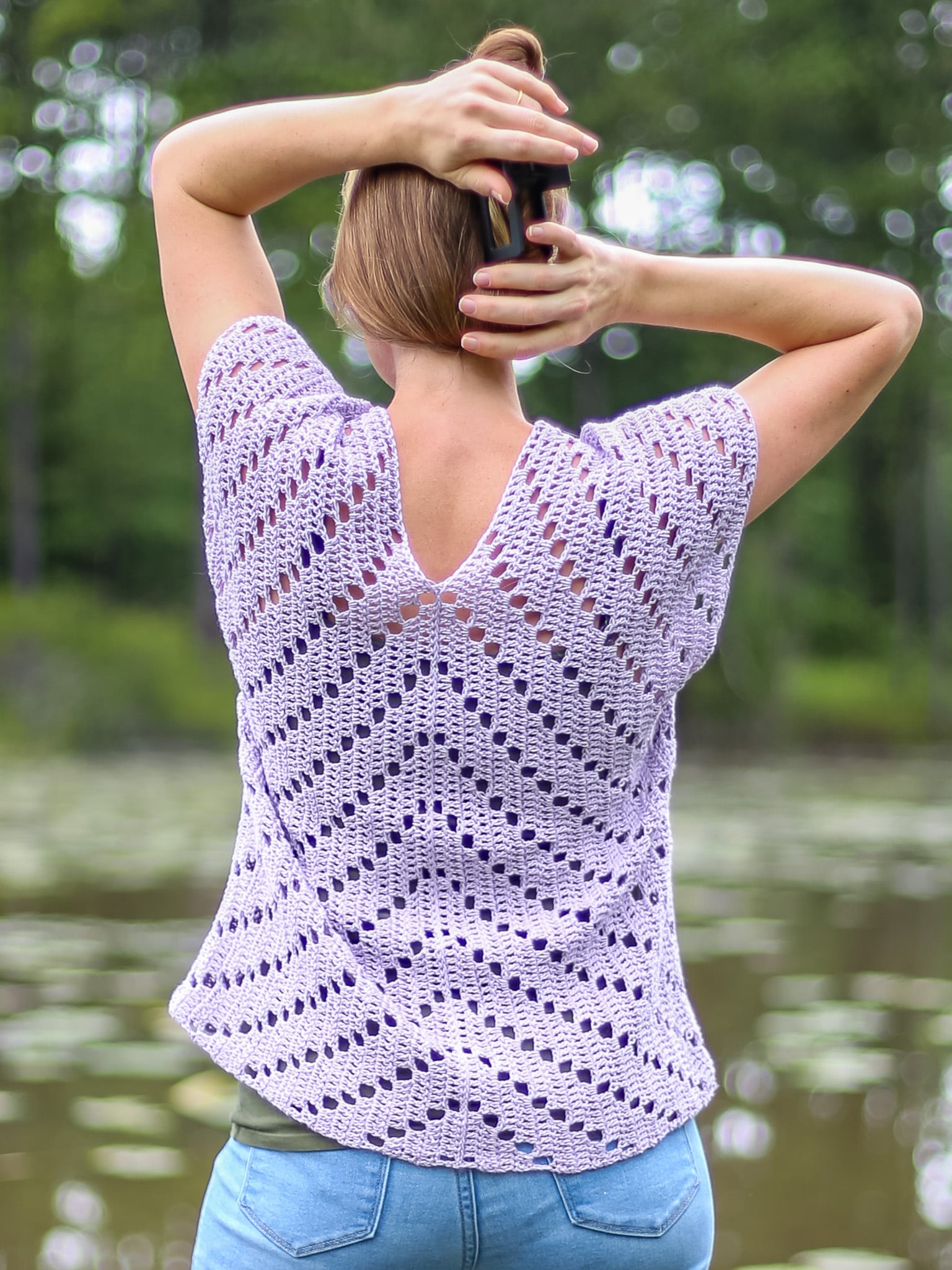 easy crochet shirt
