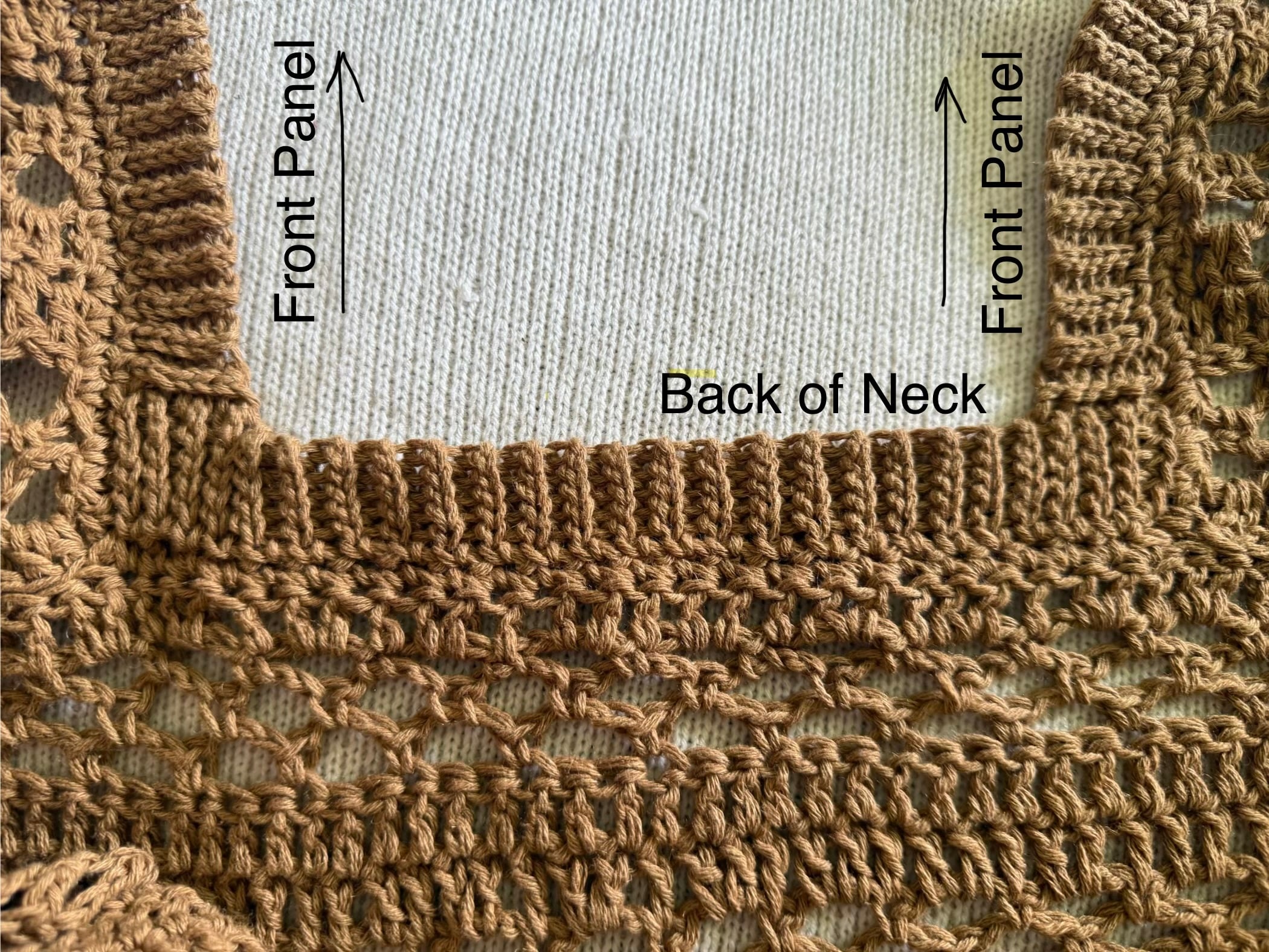 neck trim diagram