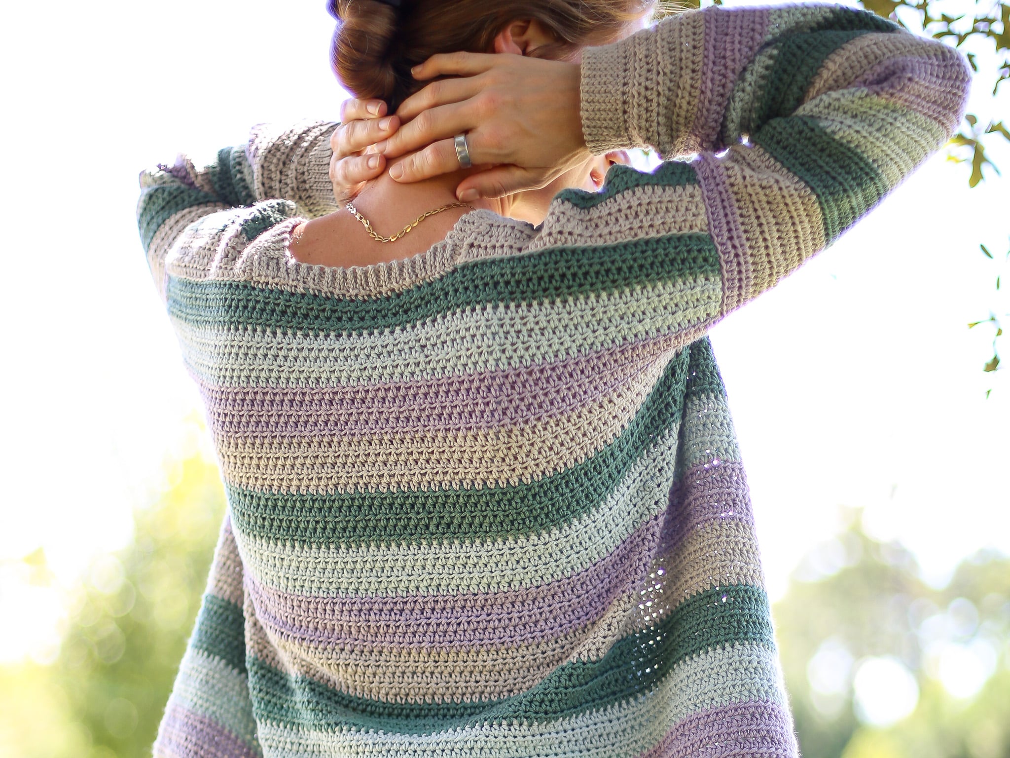 hald Double Crochet cardigan
pattern