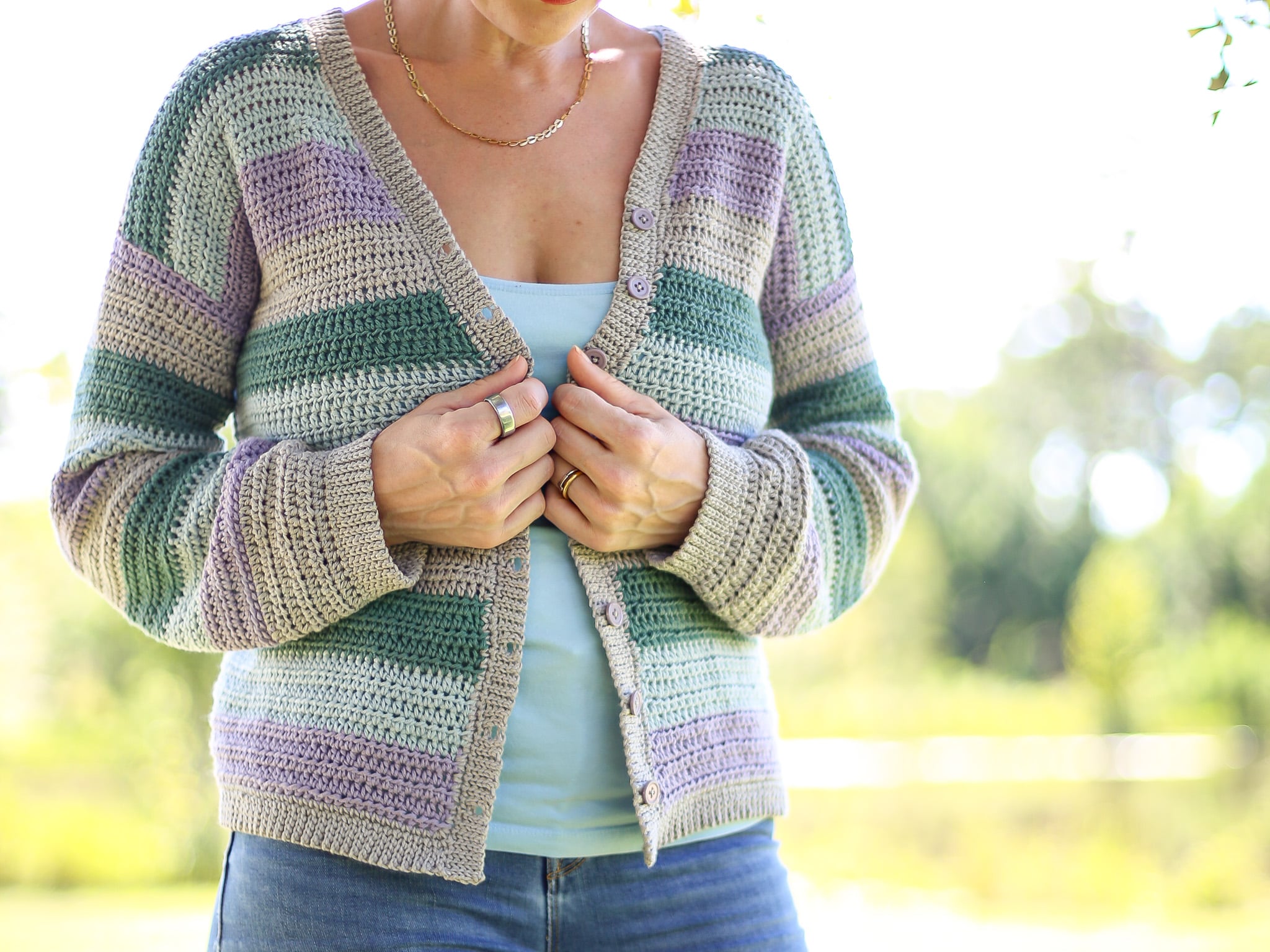 perfect simple crochet cardi