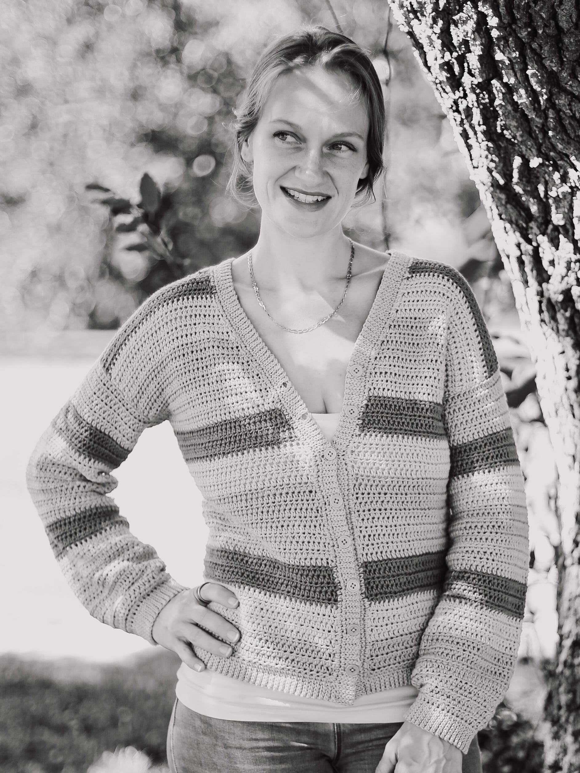Choosing perfect colors for a crochet cardigan