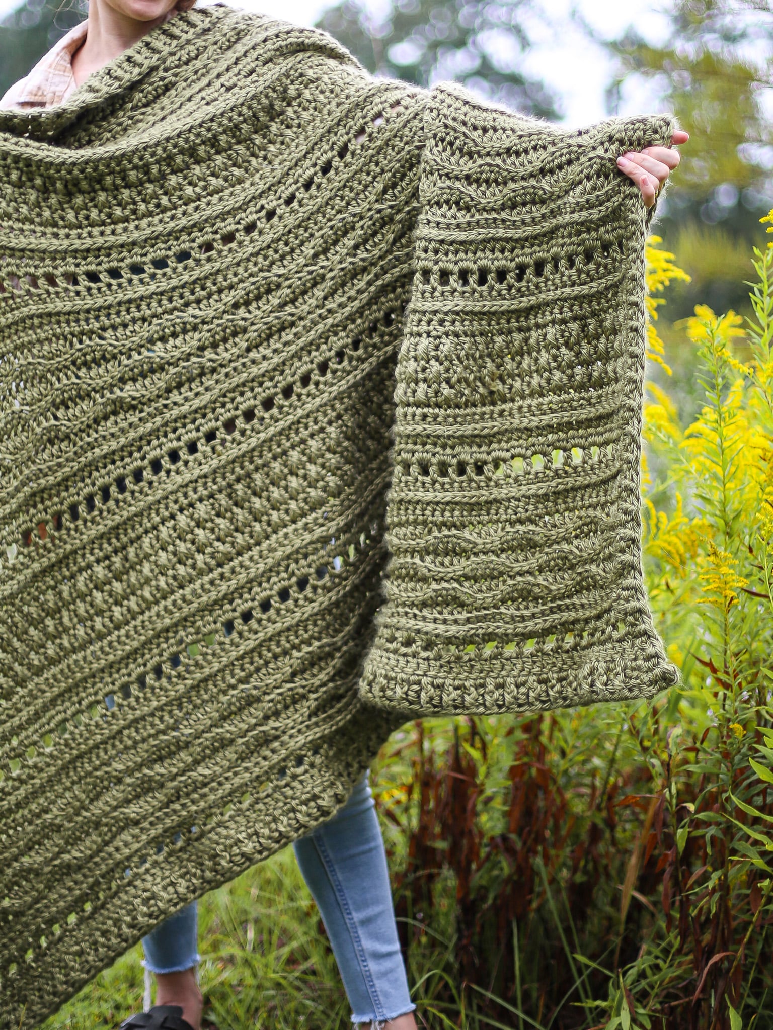 hometown usa yarn blanket
